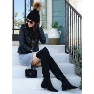 Splendid black suede boots